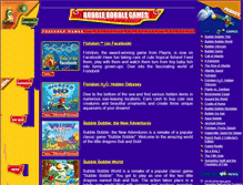 Tablet Screenshot of bubble-bobble-games.com